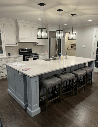 Reclaim Renew Cabinetry - white custom kitchen cabinets